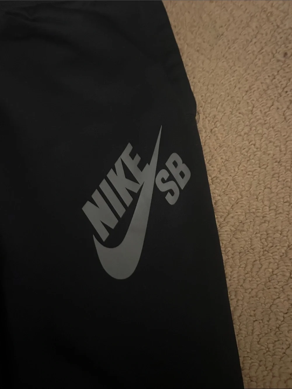Nike Black SB Logo Kids Sweatpants
